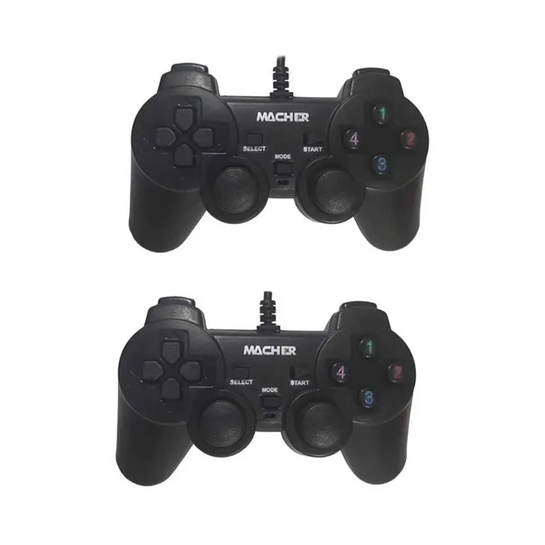 دسته بازی شوکدار دوبل مچر مدل MR-58