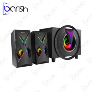 اسپیکر سه تکه رومیزی بلوتوثی کیسونلی مدل TM-1000U ( رم و فلش خور )