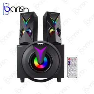 اسپیکر سه تکه رومیزی بلوتوثی کیسونلی مدل TM-1000U ( رم و فلش خور )