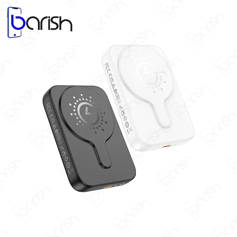 پاوربانک وایرلس مگسیف 10000 میلی آمپر هوکو مدل J117A