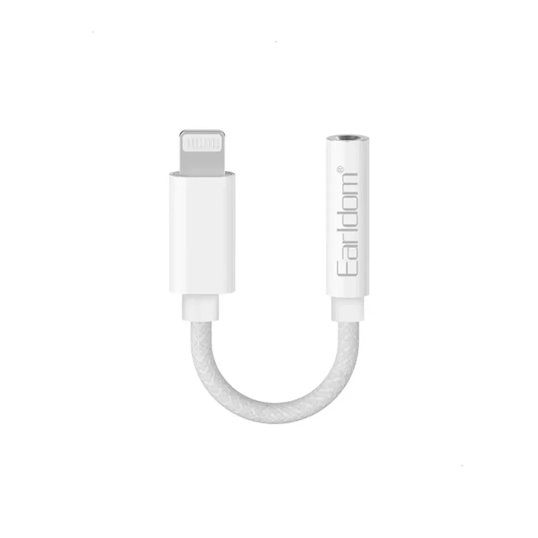 کابل تبدیل لایتنینگ به جک 3.5mm ارلدام مدل OT68