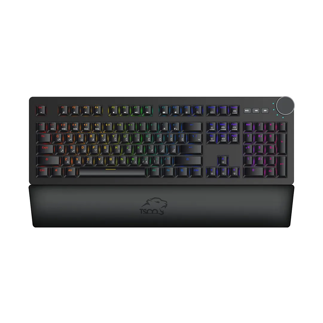 کیبورد سیمی گیمینگ تسکو مدل GK 8128