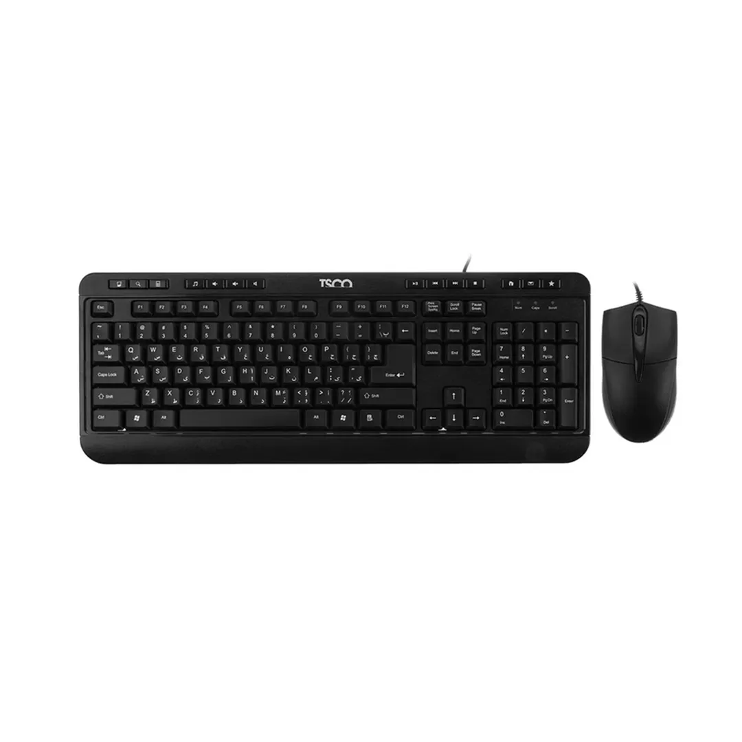 کیبورد و موس سیمی تسکو مدل TKM 8052