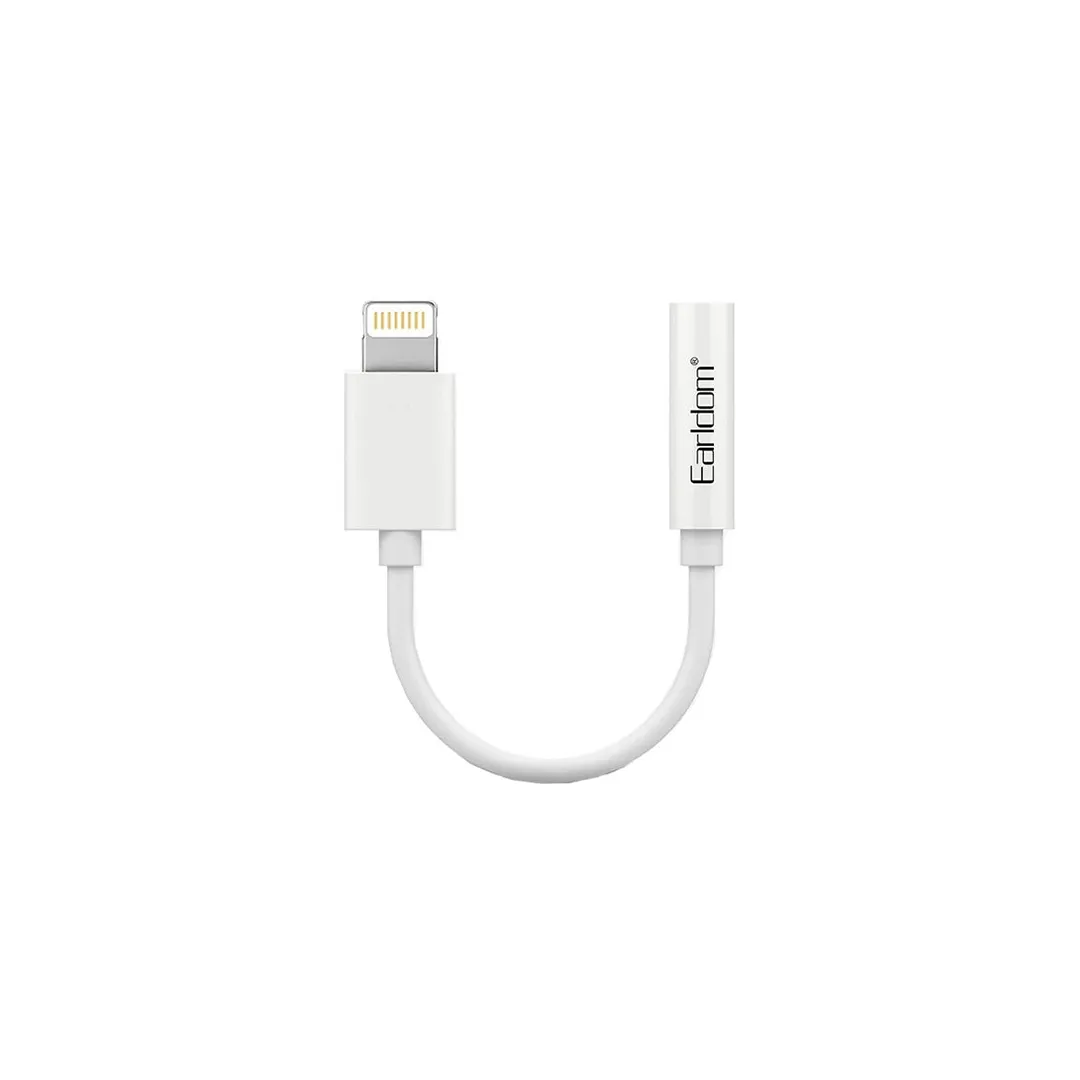 کابل تبدیل لایتنینگ به جک 3.5mm ارلدام مدل OT49