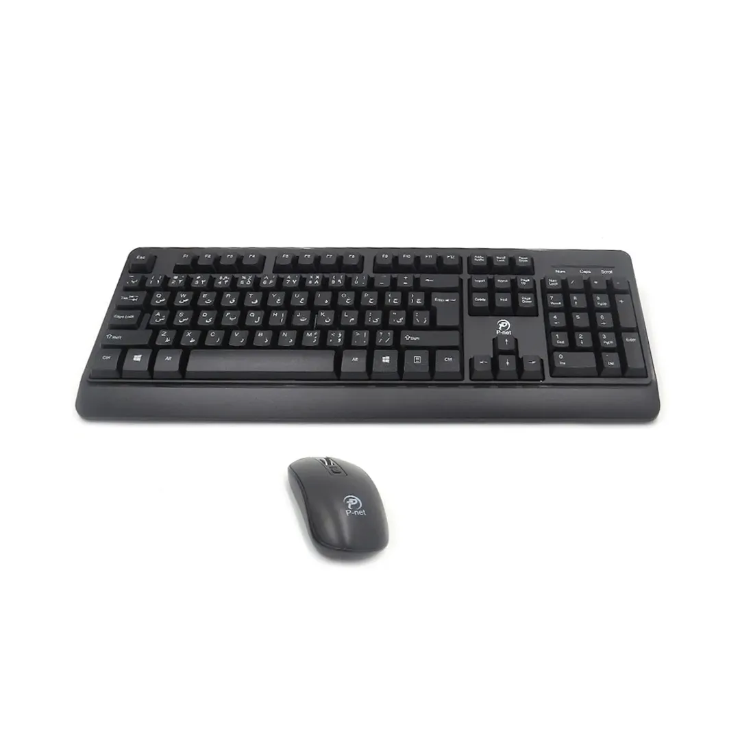 موس و کیبورد بی سیم پی نت مدل KM.1000