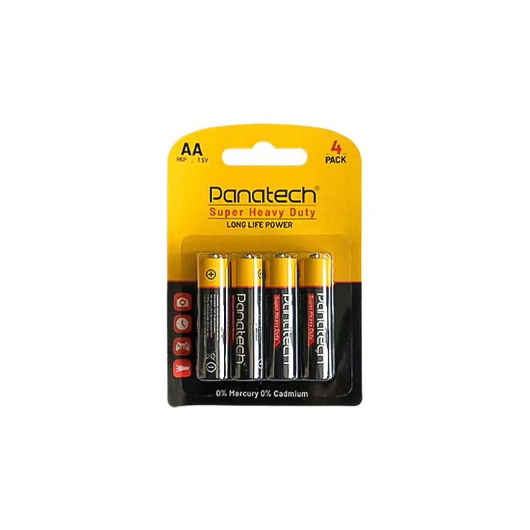 باتری قلمی شیرینک پاناتک مدل R6P -بسته 4 عددی