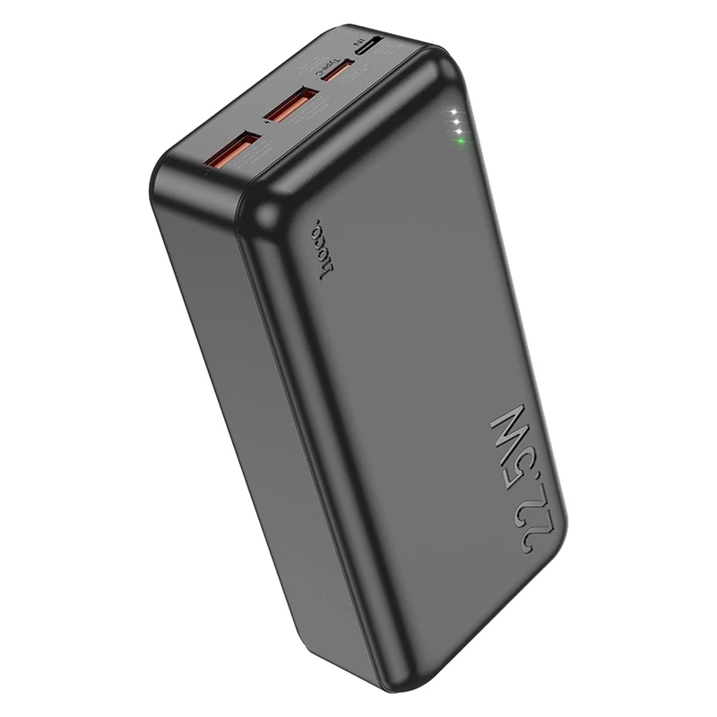 پاوربانک فست شارژ 30000 میلی آمپر هوکو مدل J101B